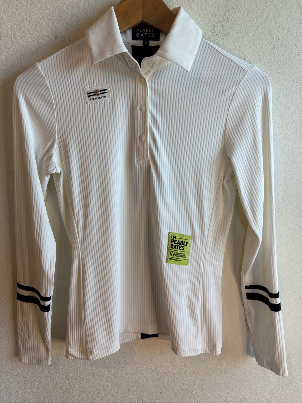 Pearly Gates Long Sleeve Golf Polo Size 0 US size small